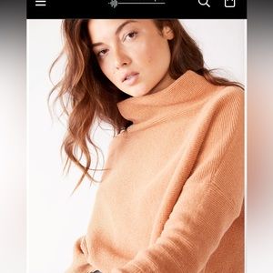 Free People Ottoman Sweater in Tangerine 🍊